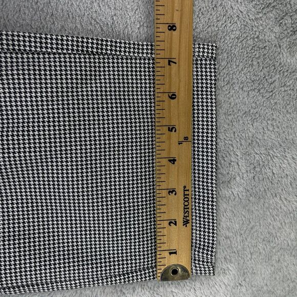 Volcom Pants Mens 30 White Black Chino Houndstooth Skater Straight Leg - Picture 13 of 14